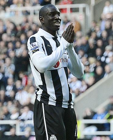 Newcastle United's Demba Ba