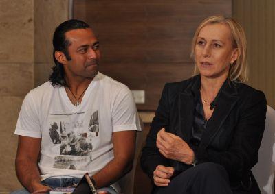 Leander Paes and Martina Navratilova