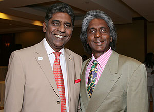 Vijay and Anand Amritraj