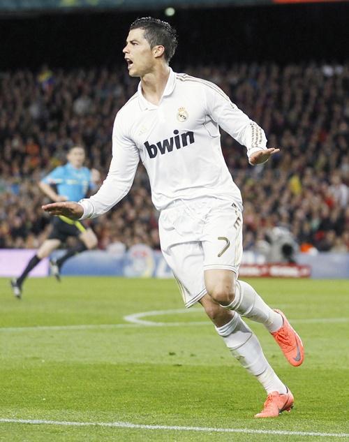 Real Madrid's Cristiano Ronaldo