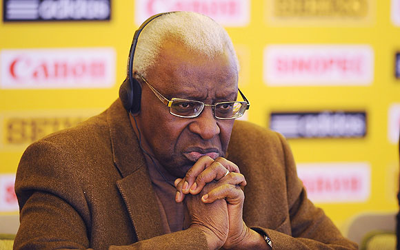 IAAF President Lamine Diack
