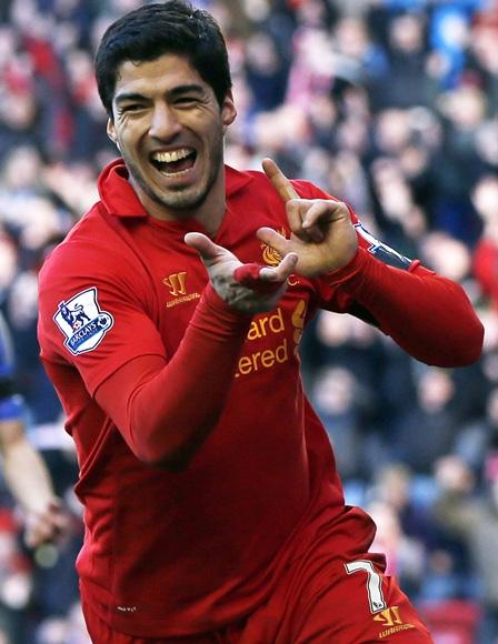 Liverpool's Luis Suarez