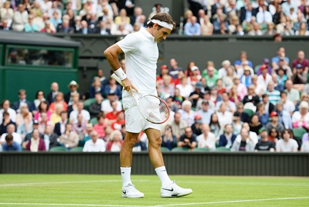 A dejected Federer wonders what went wrong against Stakhovsky