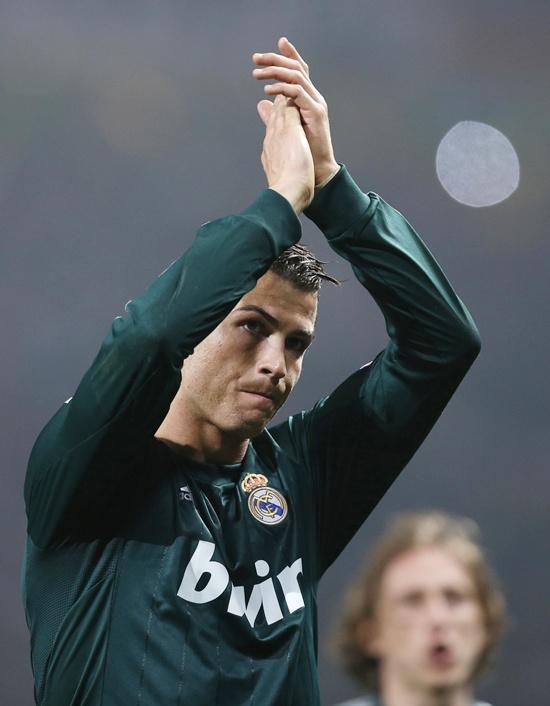 Real Madrid's Cristiano Ronaldo