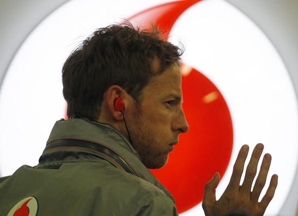 McLaren Formula One driver Jenson Button