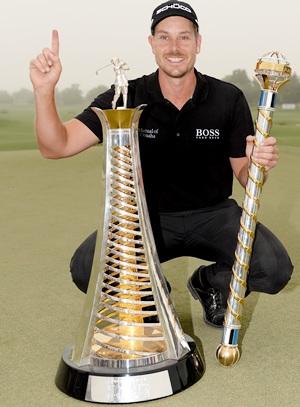 Stenson wins maiden European Order of Merit title