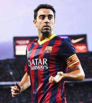 Xavi back, Adriano out of Barca's game at Ajax