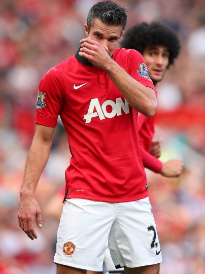 Robin Van Persie of Manchester United