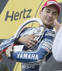 Lorenzo wins San Marino Grand Prix