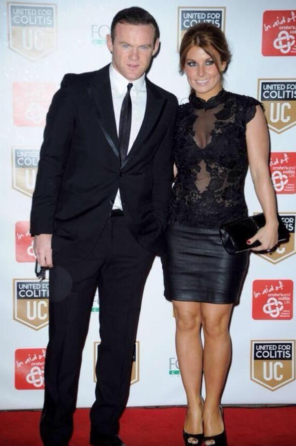 Coleen Rooney with husband Wayne