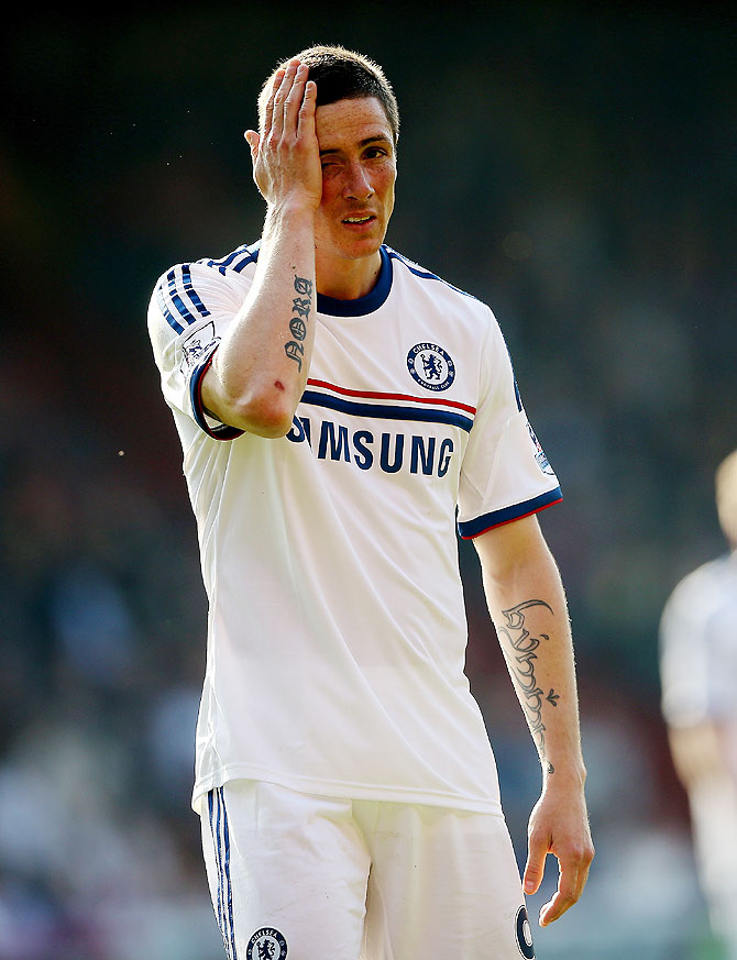  Chelsea's Fernando Torres