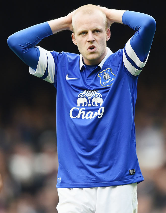 Steven Naismith of Everton 