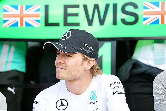 Nico Rosberg of Germany and Mercedes GP 