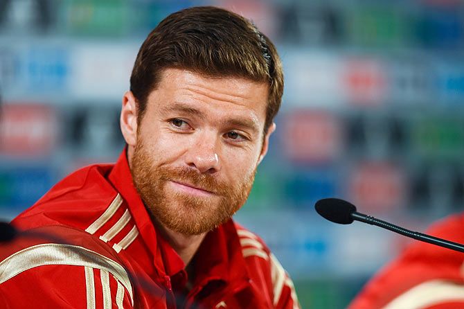 Spain's Xabi Alonso