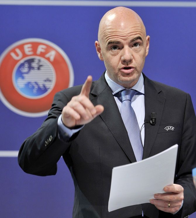 UEFA General Secretary Gianni Infantino
