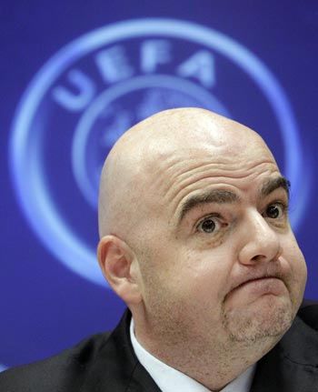 UEFA general secretary Gianni Infantino