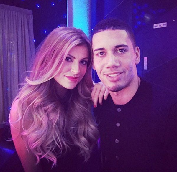 Sam Cooke with Chris Smalling 