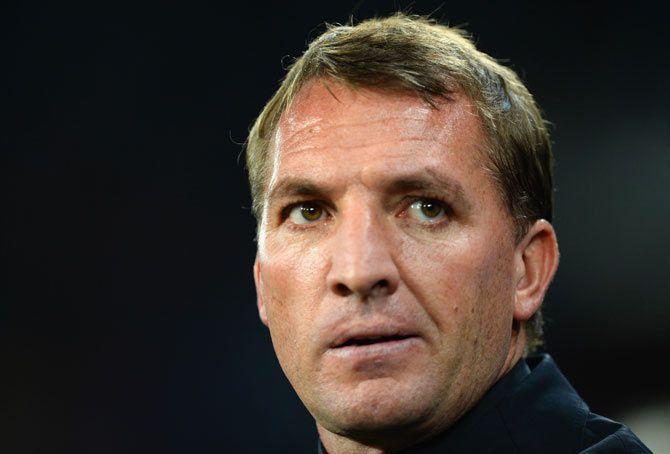  Brendan Rodgers, manager of Liverpool