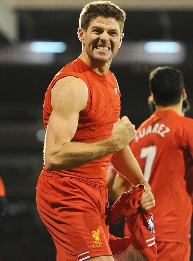 Steven Gerrard of Liverpool.