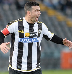 Former Italy striker Di Natale to quit at end of season