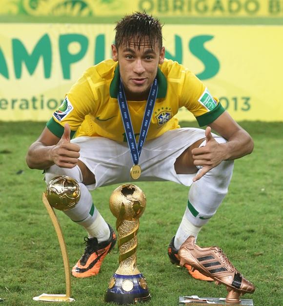 Neymar of Brazil