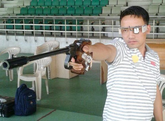 Indian shooter Jitu Rai