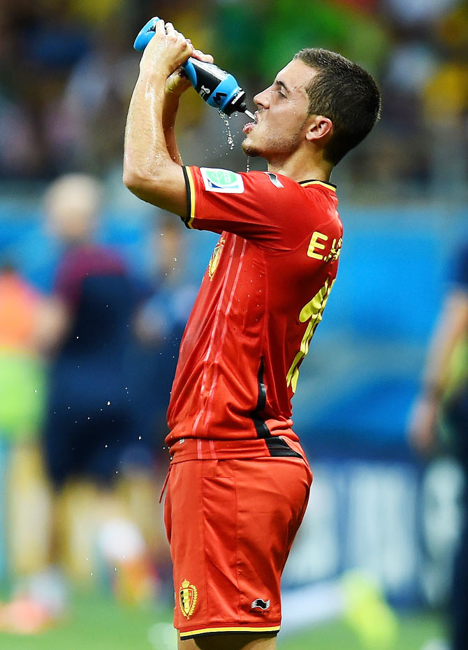 Eden Hazard of Belgium 