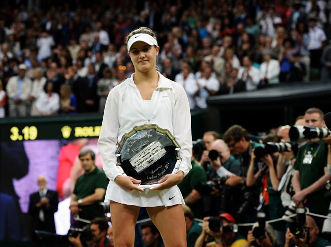 Eugenie Bouchard of Canada