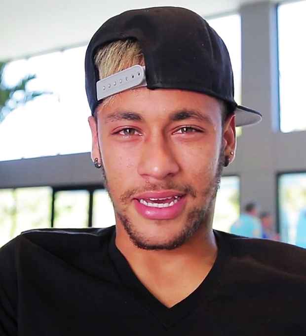 A grab of Brazil's Neymar, thanking fans, in a video released by the Brazilian Soccer Federation on Saturday