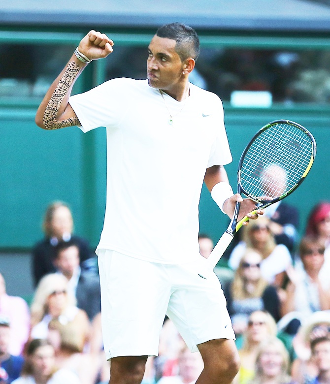 Australia tennis player Nick Kyrgios