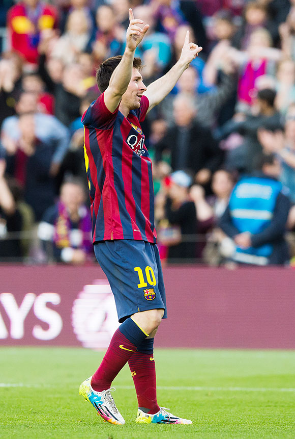 Milestone man Messi says Barca ready for 'Clasico' challenge - Rediff