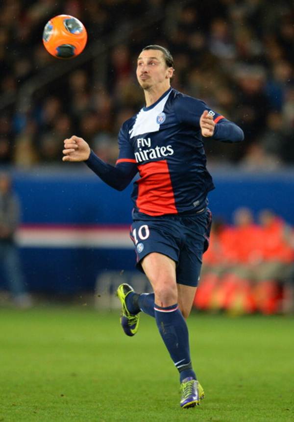 Zlatan Ibrahimovic of Paris Saint-Germain FC