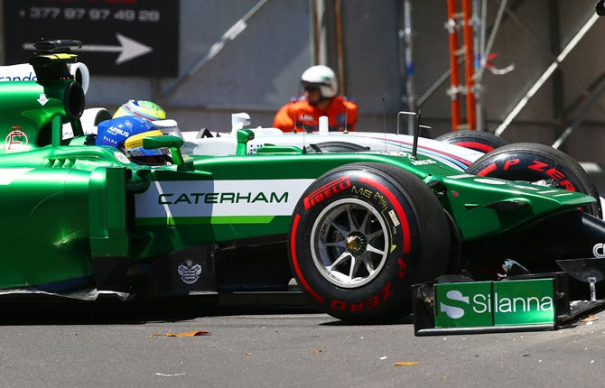 Marcus Ericsson of Sweden and Caterham