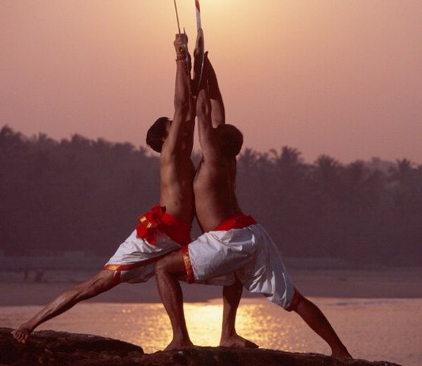 Kalarippayattu, a typical martial art form of Kerala