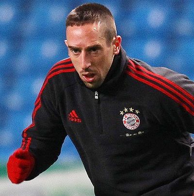 Bayern's Franck Ribery 