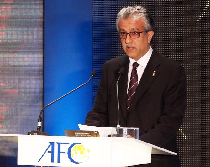 AFC President Shaikh Salman bin Ebrahim Al Khalifa