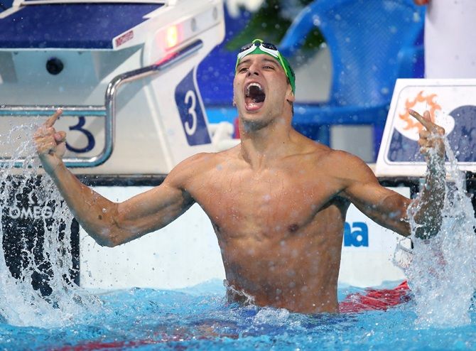 South Africa's Chad Le Clos