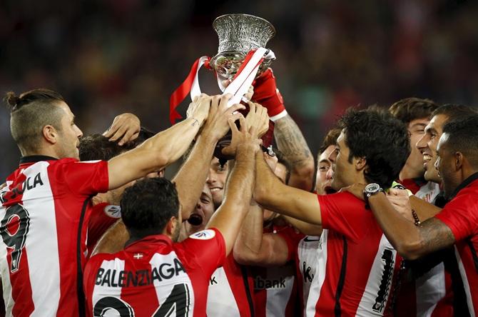 Athletic Bilbao's players