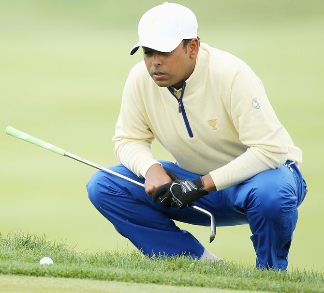 Indian golfer Anirban Lahiri