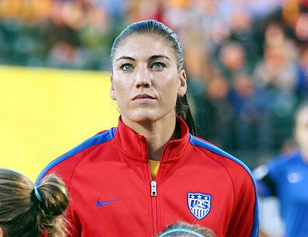 Hope Solo of the United States
