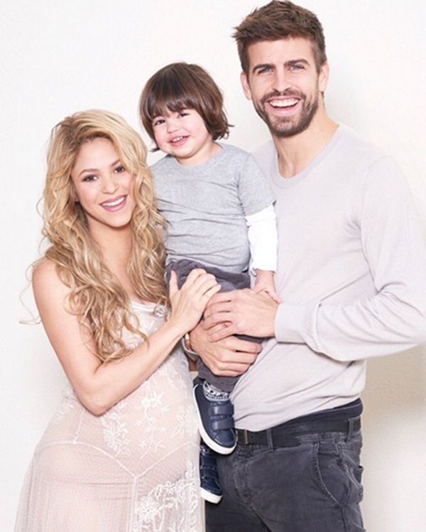 Shakira and her partner Gerard Pique 
