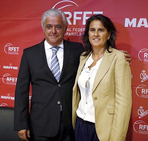 Spain's new Davis Cup captain Conchita Martinez