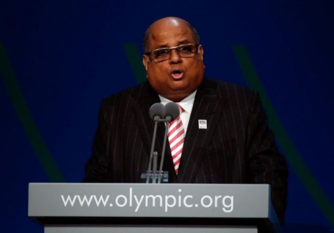 Indian Olympic Association president N Ramachandran