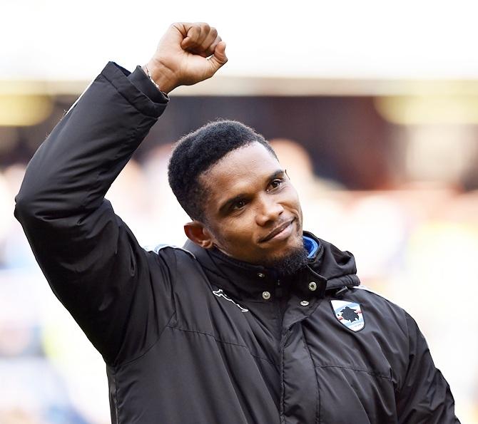 Samuel Eto o of UC Sampdoria