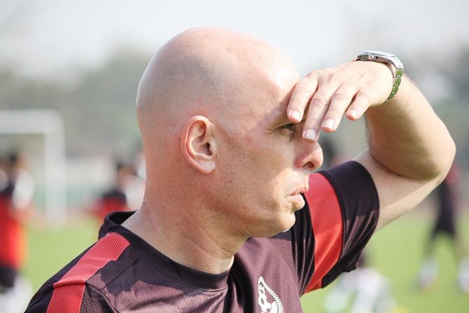 India's national football coach Stephen Constantine is excited about the game's growth in the country