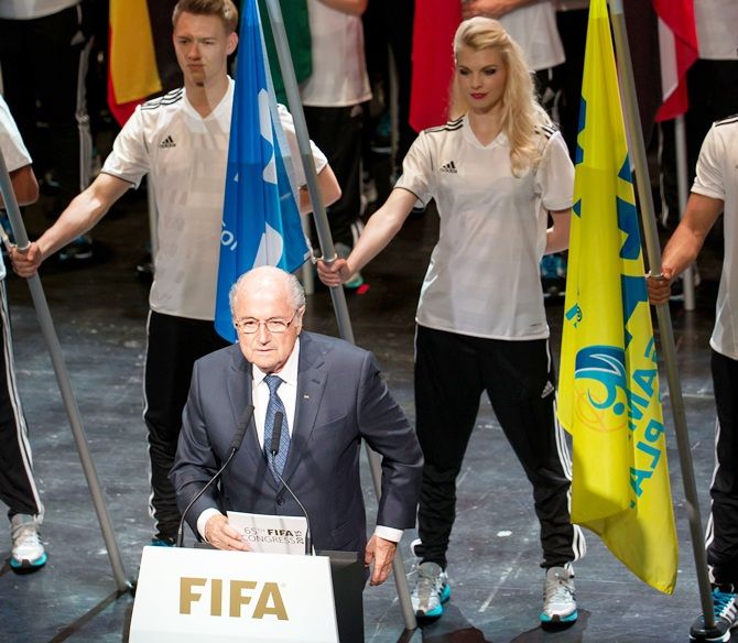 FIFA President Joseph S. Blatter