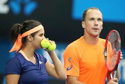 Sania Mirza and Bruno Soares