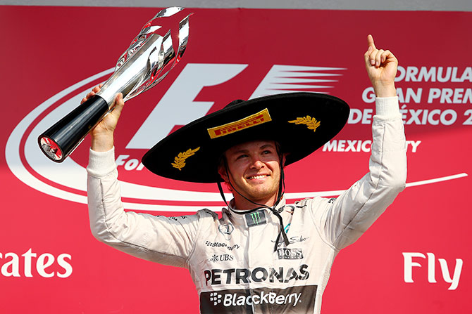 Nico Rosberg of Germany and Mercedes GP  