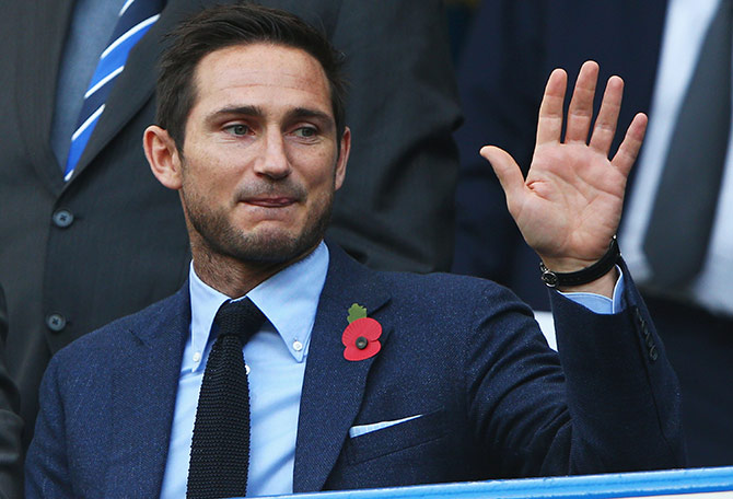 Former Chelsea player Frank Lampard 