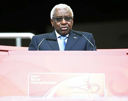 Former IAAF President Lamine Diack